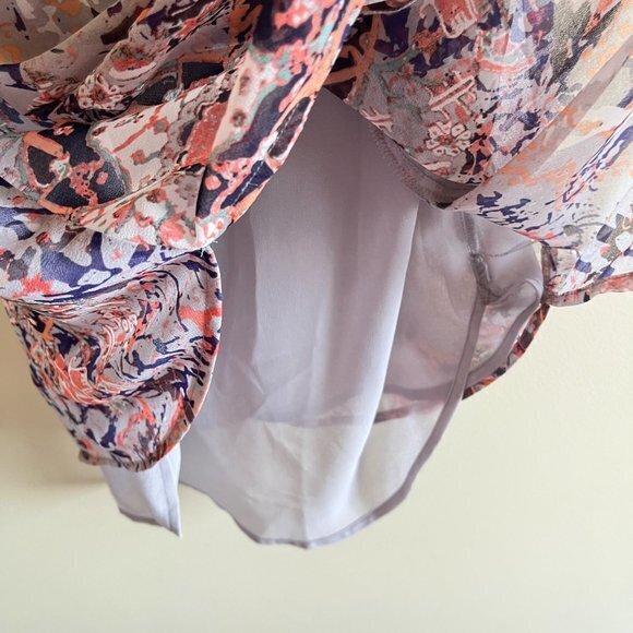 CAbi #5049 Fresco Floral Abstract Sleeveless Shift Dress Womens Size S L… - Picture 7 of 10